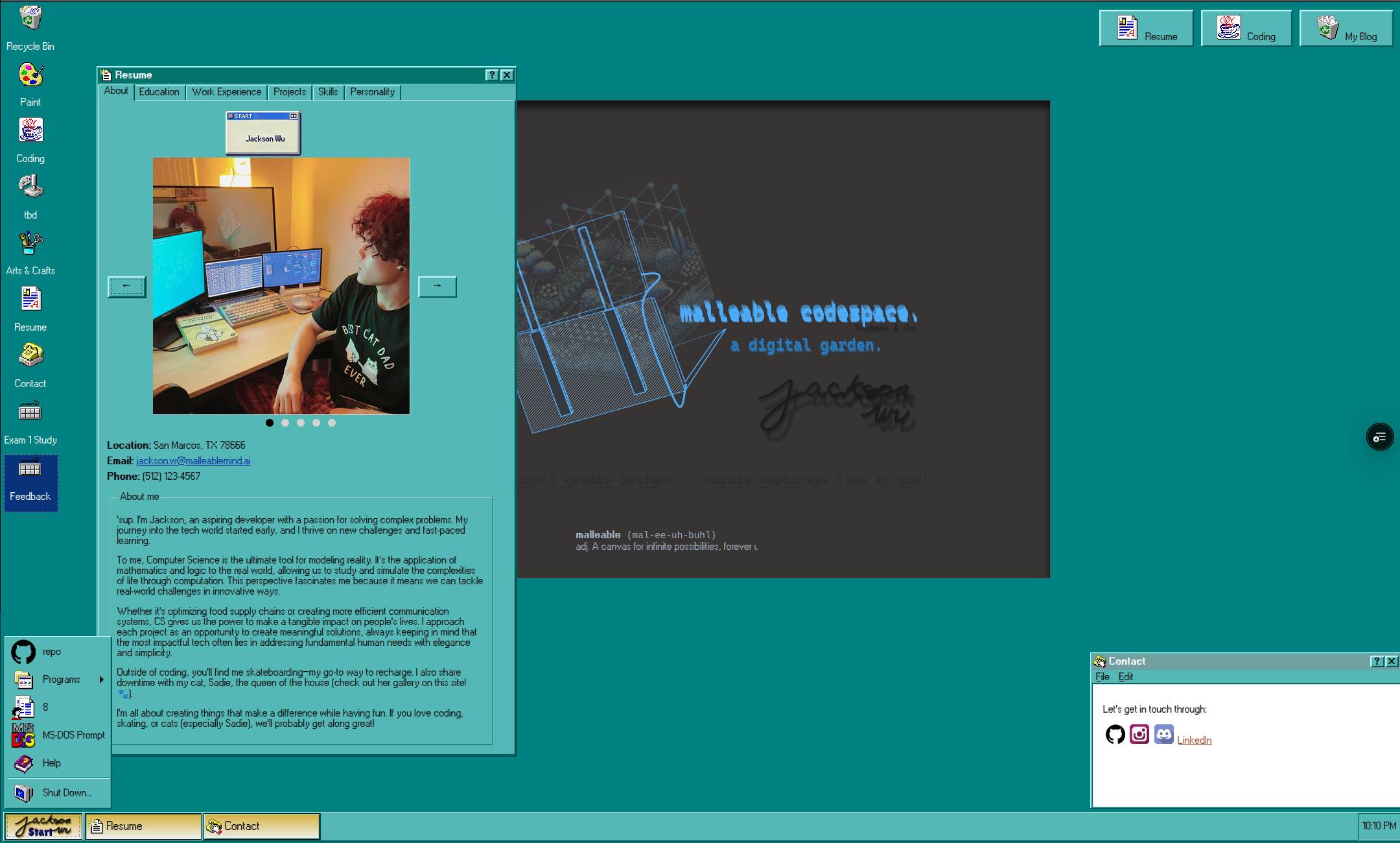 Desktop snapshot 2